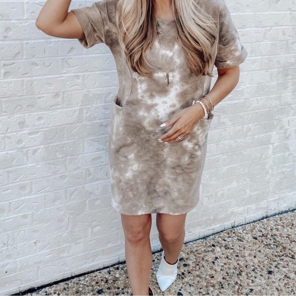 VICI/first love tie dye dress